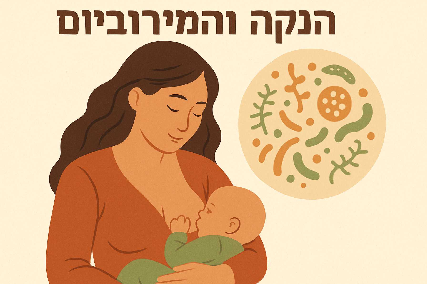 הנקה והמיקרוביום