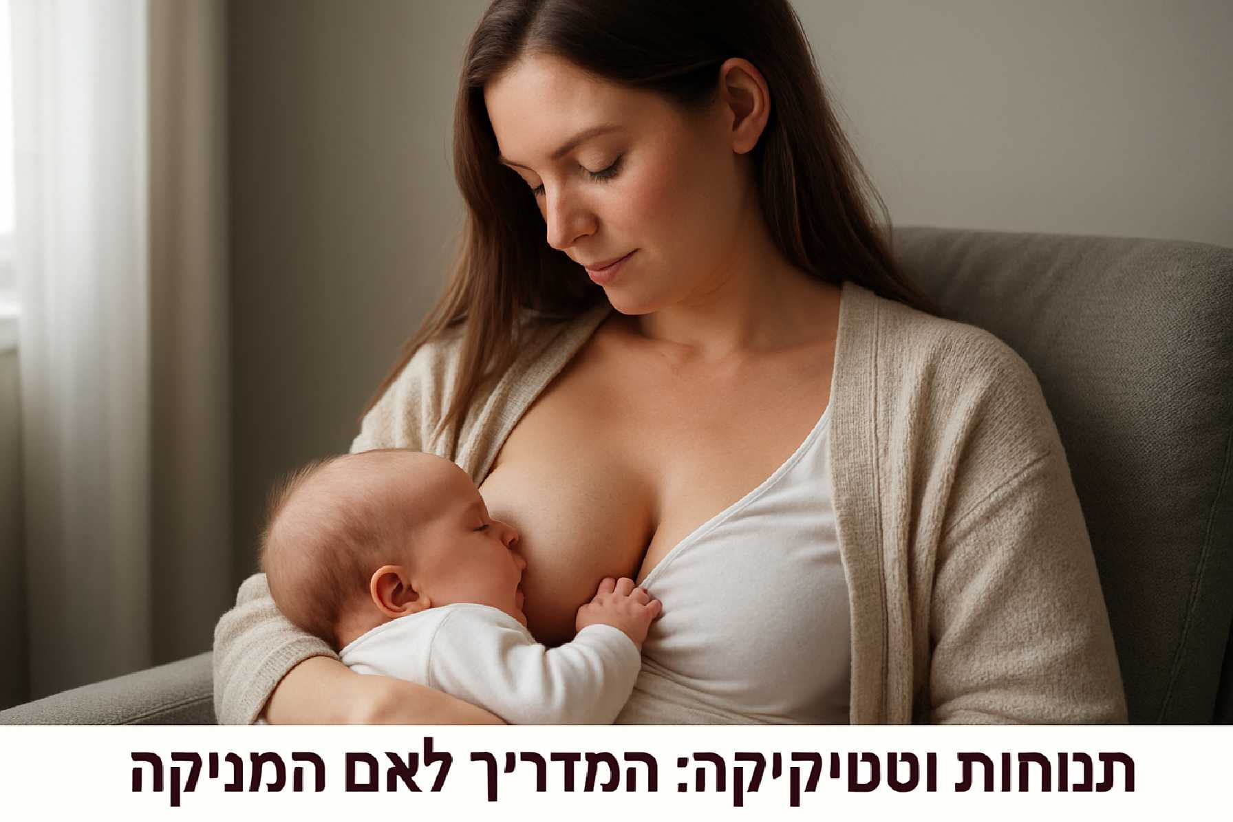 תנוחות וטכניקות הנקה: המדריך לאם המניקה