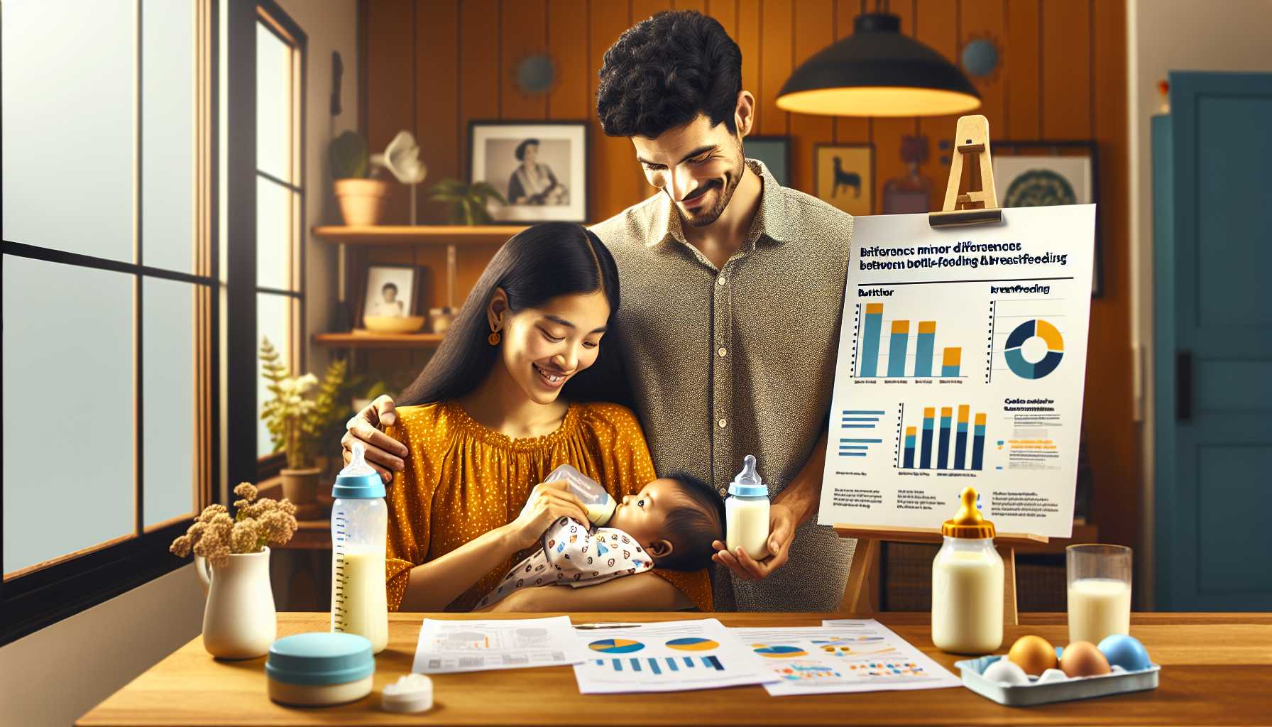 מחקר על אחים מגלה הבדלים קטנים בין הנקה להאכלה מבקבוק