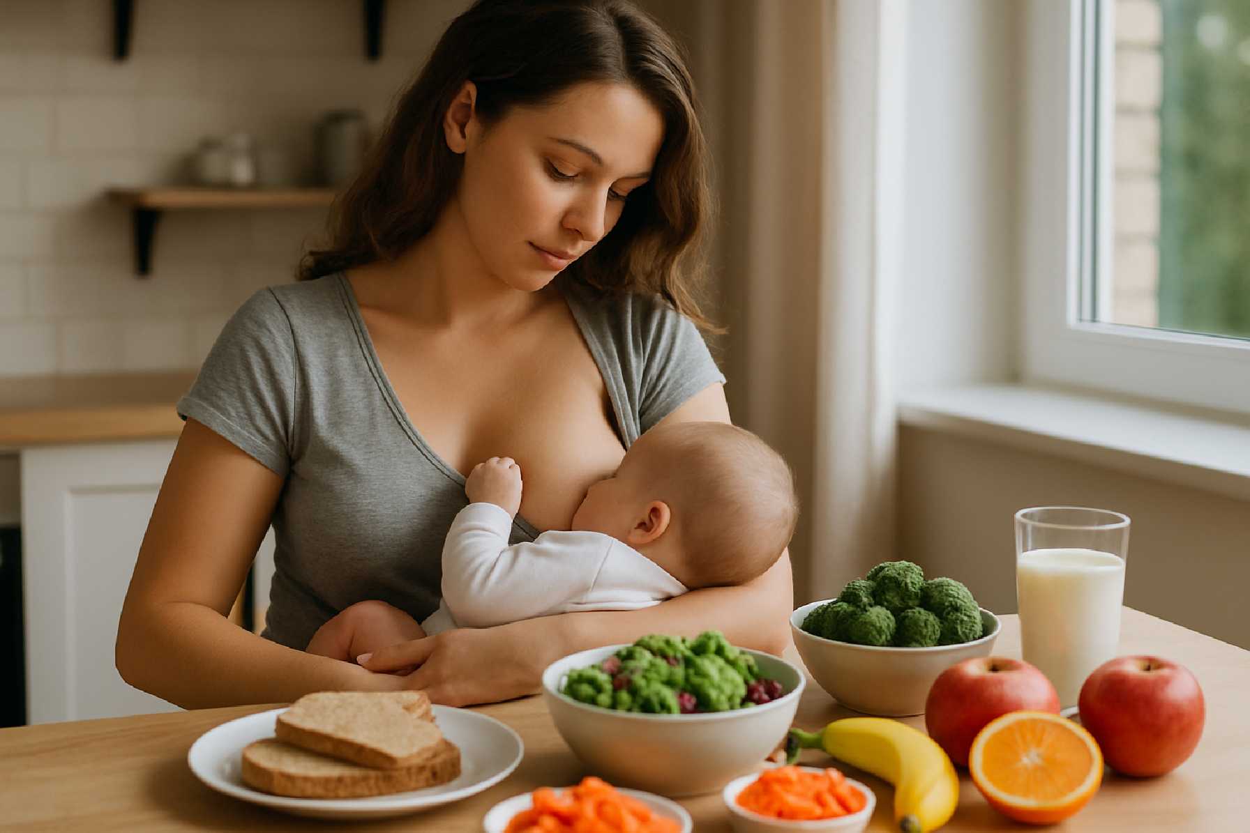 תזונה בזמן הנקה: מה משפיע ומה בעיקר מיתוס?