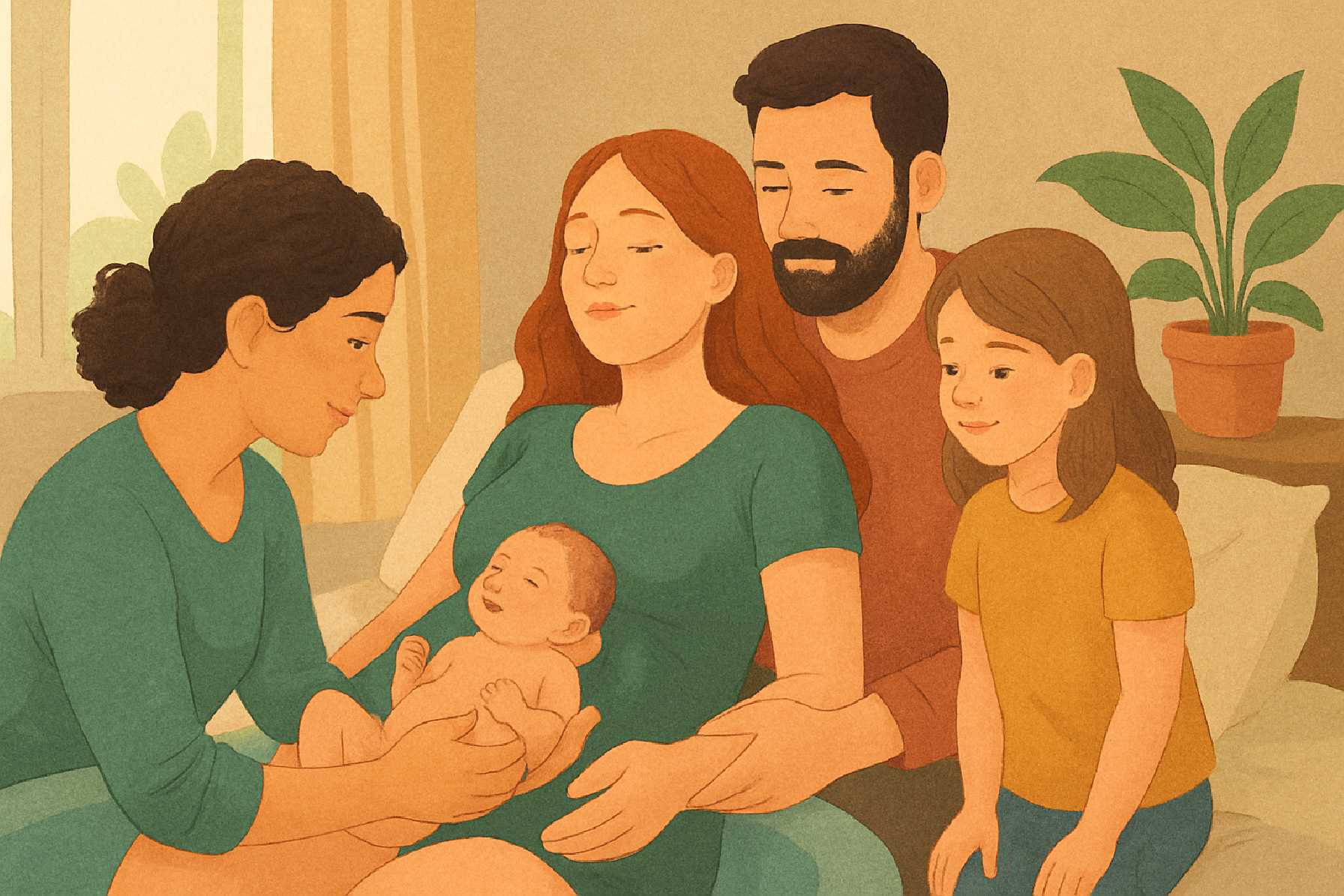 הלידה הביתית: מסע אל הטבעי והאינטימי